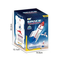 Kids Space Rocket Launch Toy – Interactive STEM Toy for Boys & Girls