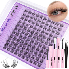 ALICE Natural Lash Extensions Cluster Kit – Wispy C Curl 10-14mm