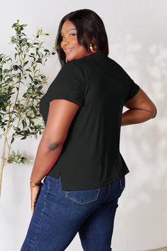Essential Round-Neck Short Sleeve Top