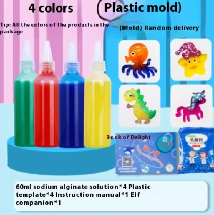 Handmade Magic DIY Water Creature Toy Set