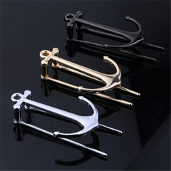 Anchor and Steering Wheel Metal Bookmarks Set
