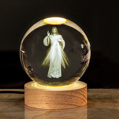Luminous Crystal Office Display