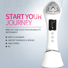 RF Beauty Device for Skin Brightening and Serum Infusion