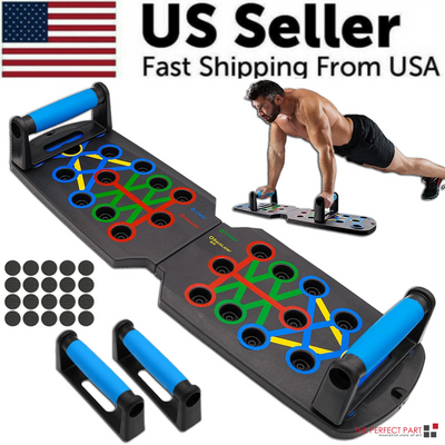28-in-1 Push Up Board System - Home Gym Push Up Rack for Full Body Workout