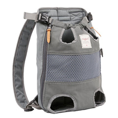 Breathable Mesh Pet Backpack | Travel & Hiking Carrier for Dogs & Cats