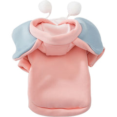Pink Elephant Pet Dress – Soft Velvet Cat & Dog Costume | Sizes XS–XL