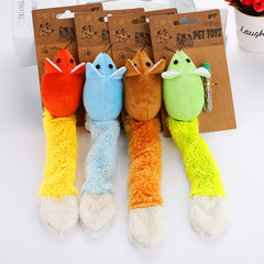 Catnip Plush Mouse Cat Toy – Mint Refill Included, Multiple Colors