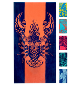 Cute Animal Turtles Quick Drying Beach Towel