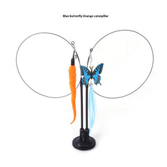Interactive Cat Teaser Toy with Suction Cup Base | Stimulating Play & Exercise