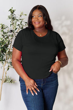 Essential Round-Neck Short Sleeve Top