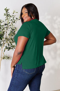 Essential Round-Neck Short Sleeve Top