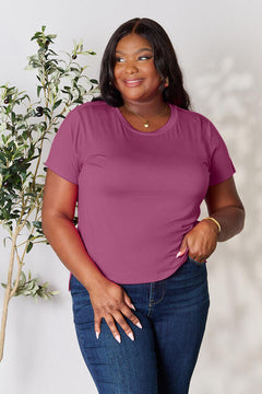 Essential Round-Neck Short Sleeve Top
