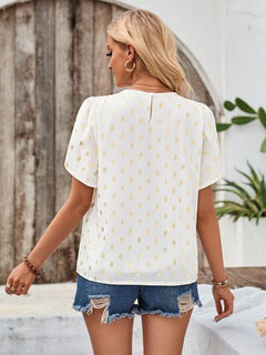 Amy Petal Sleeve Blouse