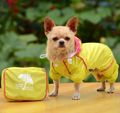 Thickened Double-Layer Pet Raincoat with Carry Bag