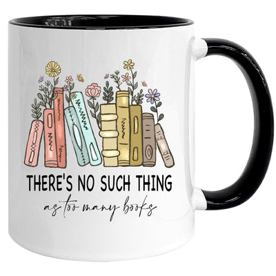 Book Lovers Coffee Mug – Funny Bookworm Gift for Readers, Teachers & Librarians (11 oz)