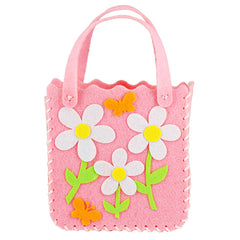 Children's Handmade Fabric Bag Weaving DIY Material Kit