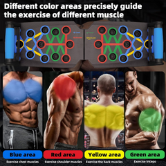 28-in-1 Push Up Board System - Home Gym Push Up Rack for Full Body Workout