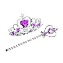 Crown Magic Wand and Children's Headband Set