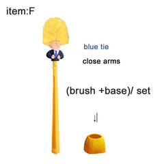 Trump Toilet Brush – Funny Novelty Gag Gift for Bathroom Humor Lovers