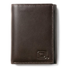 Mens RFID Wallet - Extra Capacity Leather Trifold 7 slot with ID Window