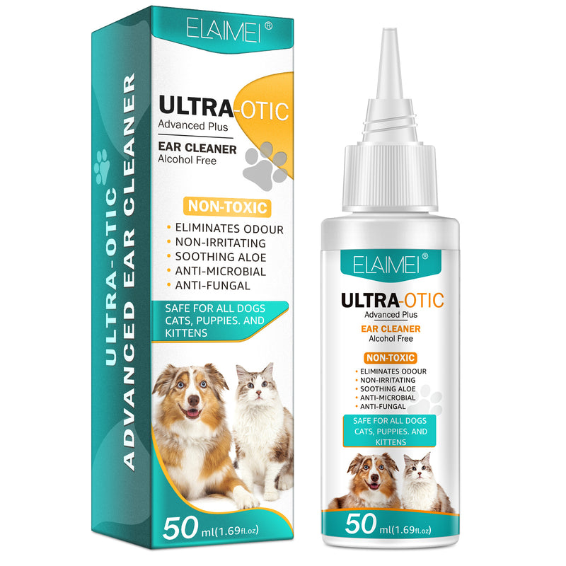 Gentle Pet Ear Cleaner 50ml | Dogs & Cats Ear Cleaning Solution