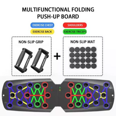 28-in-1 Push Up Board System - Home Gym Push Up Rack for Full Body Workout