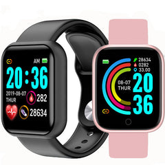 Smart Waterproof Sports Watch – Heart Rate, Sleep & Multi-Sport Tracking