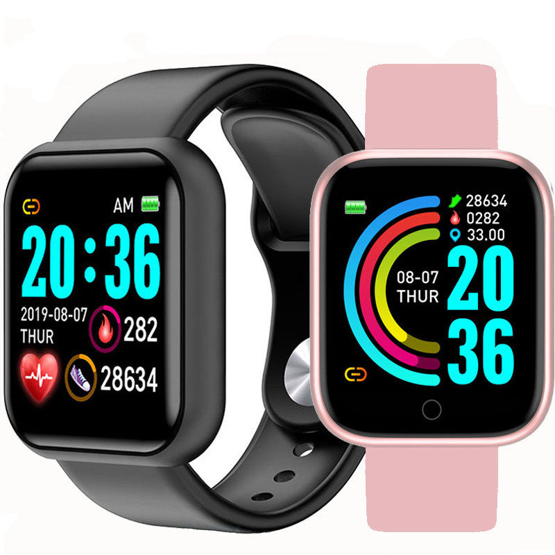 Smart Waterproof Sports Watch – Heart Rate, Sleep & Multi-Sport Tracking