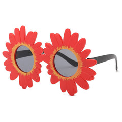 Daisy Flower Sunglasses – Funny UV Protection Beach & Festival Glasses