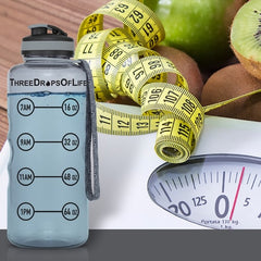 64oz Large Sports Water Bottle – BPA-Free Tritan, Hydration Tracker