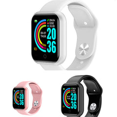 Smart Waterproof Sports Watch – Heart Rate, Sleep & Multi-Sport Tracking