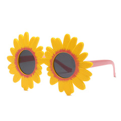 Daisy Flower Sunglasses – Funny UV Protection Beach & Festival Glasses