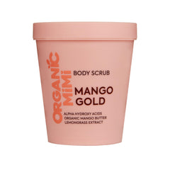 ORGANIC MIMI, BODY SCRUB MANGO GOLD, 250 g