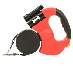 Retractable Double Dog Leash | Dual-Line Telescopic Leash for Two Dogs