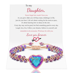 JoycuFF Christmas Gifts for Daughter Christmas Gifts from Mom Dad Bracelets for Daughter Bracelets from Mom Bracelets for Women Gifts for Women Valentines Day Mothers Day Graduation Gifts