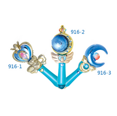 Glowing Magic Wand Transformation Toy – Celestial Moon Style