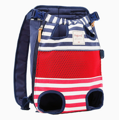 Breathable Mesh Pet Backpack | Travel & Hiking Carrier for Dogs & Cats