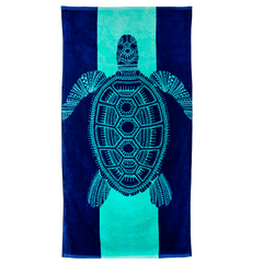 Cute Animal Turtles Quick Drying Beach Towel