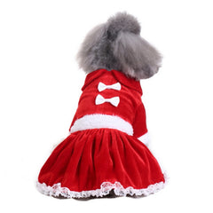 Funny Christmas Dog Outfit – Festive Holiday Pet Costume | Sizes S–XL (Red)