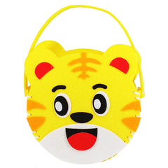 Children's Handmade Fabric Bag Weaving DIY Material Kit