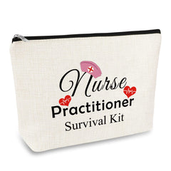 Nurse Practitioner Gift Makeup Bag NP Gift Nurse Practitioner Graduation Gift Cosmetic Bag Medical Student Gift Nurse Appreciation Gift Nurses Week Christmas Birthday Gift for Nurse Friend Daughter