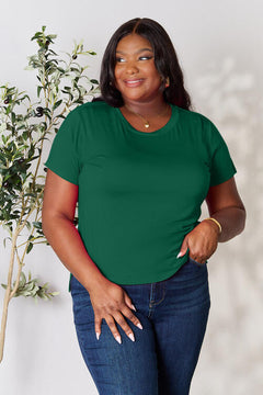 Essential Round-Neck Short Sleeve Top