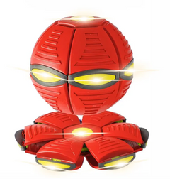 Magic UFO Flying Disc Ball Dog Toy with LED Lights