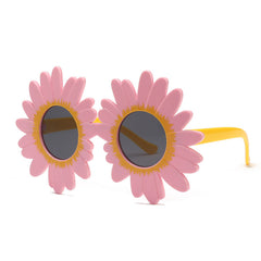 Daisy Flower Sunglasses – Funny UV Protection Beach & Festival Glasses
