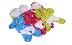 Thickened Double-Layer Pet Raincoat with Carry Bag