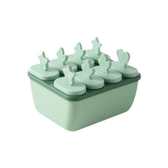 DIY Popsicle Mold Box with Handle and 8 Grids