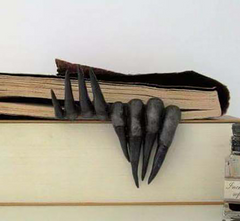 Demon Hand Bookmark - Unique Resin Craft
