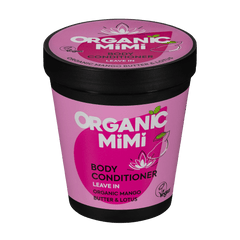 Organic Mimi, Body Conditioner Leave In Mango & Lotus, 200 ml