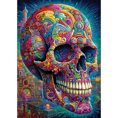 Quirky Skull 1000 Piece Jigsaw Puzzle