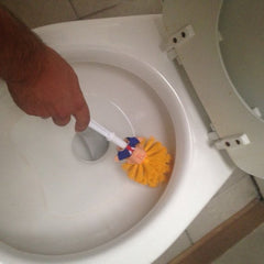 Trump Toilet Brush – Funny Novelty Gag Gift for Bathroom Humor Lovers